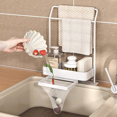 Rag Draining Kitchen Storage Rack Kitchen Gadgets
