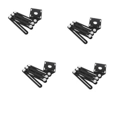 Aluminum Alloy Six Folding Multi Angle Measuring Ruler Floor Tile Hole Locator Template