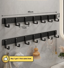 Hook Strong Adhesive Wall Mount Towel Kitchen Bathroom Hanger