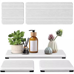 Bathroom Countertop Water Draining Pad Drying Mat
