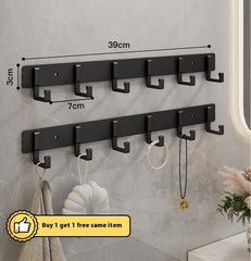 Hook Strong Adhesive Wall Mount Towel Kitchen Bathroom Hanger