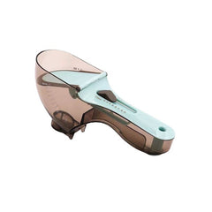 Plastic Adjustable With Scale Measuring Spoon