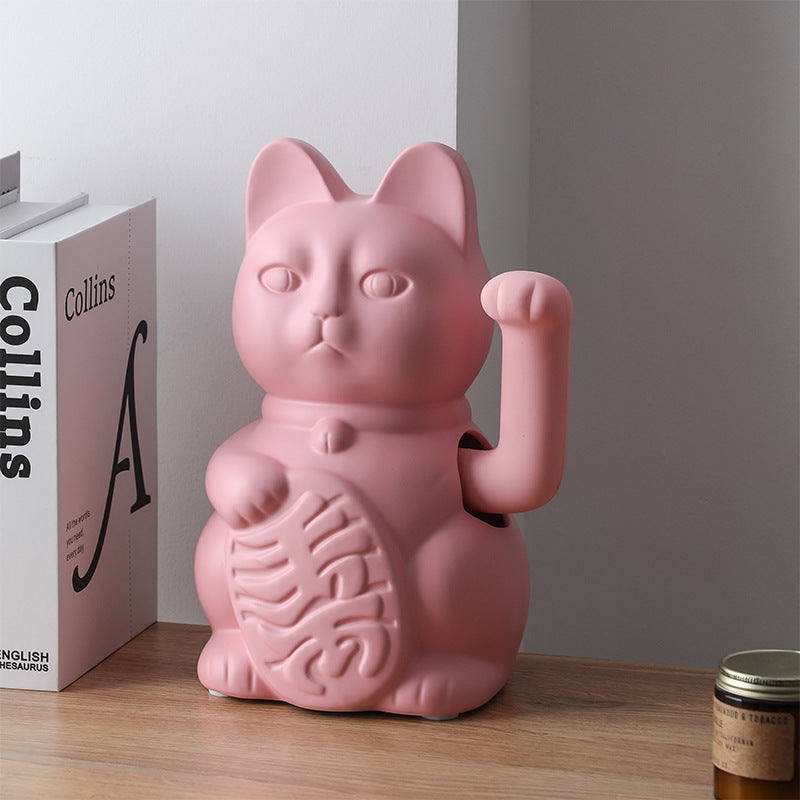 Home Living Room Home Lucky Cat Cute Desktop Decoration