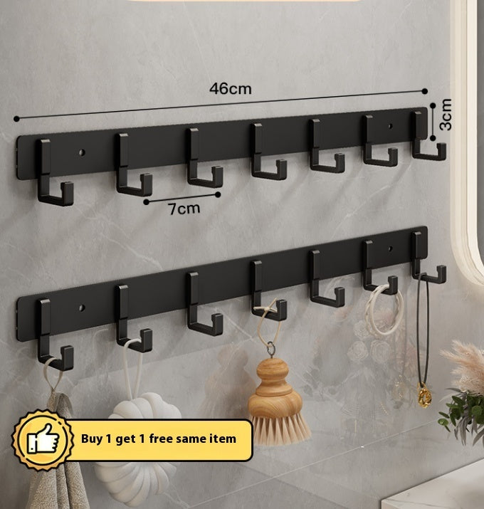 Hook Strong Adhesive Wall Mount Towel Kitchen Bathroom Hanger
