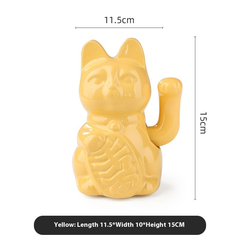 Home Living Room Home Lucky Cat Cute Desktop Decoration