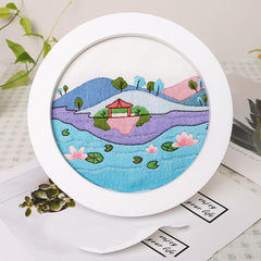 Embroidery Manual Diy Material Package Home Fabric