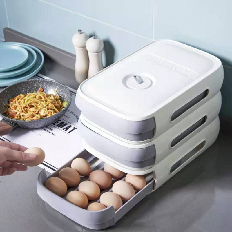 Rotating Stackable Boxes Organize Rolling Drawer Type Stackable Storage Boxes – Shopsmatters